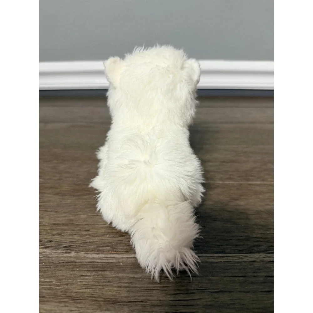 Aurora Miyoni Tots‎ White Angora Cat Plush